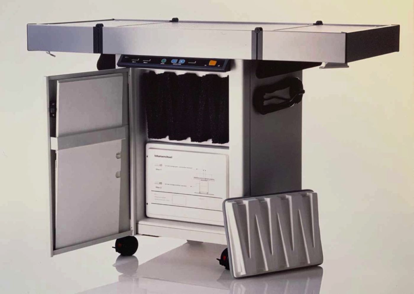 Absauganlage, Filterwechsel